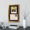 2 Opening 8.5" x 11" Gold Document Frame with Double Mat by Studio Décor®